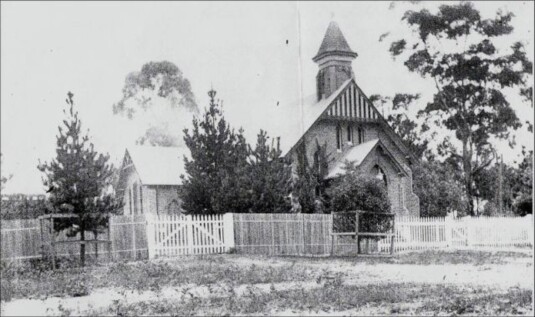 Old Methodist Church at Frederick St, 1920